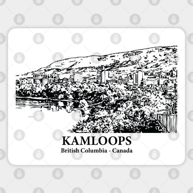 Kamloops - British Columbia Magnet by Lakeric